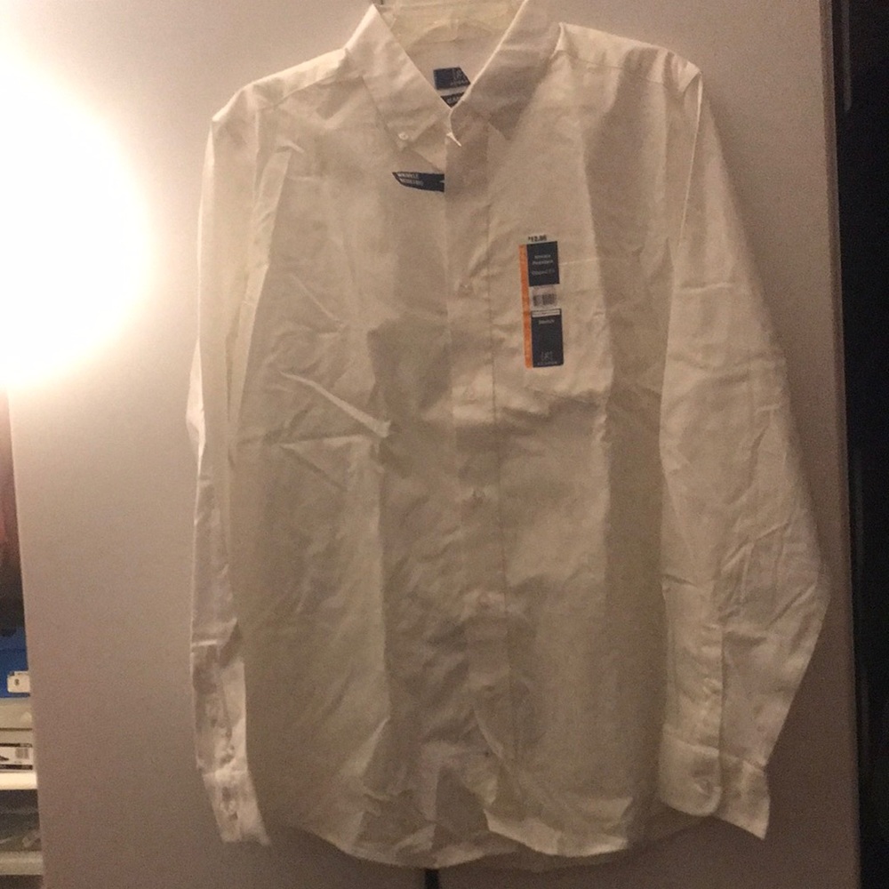 Men's White Dress Shirt